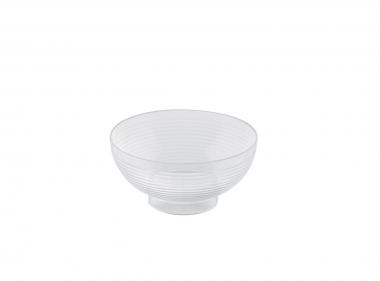 Confezione 10 coppetta mini bowl polistirene trasparente *