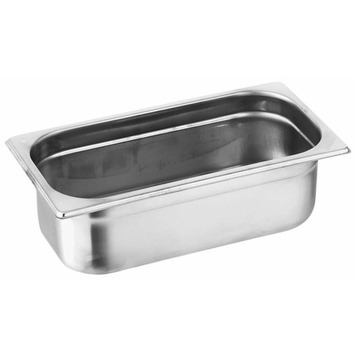 Bacinella gn 1 - 3 cm 32,5x18x6,5 inox