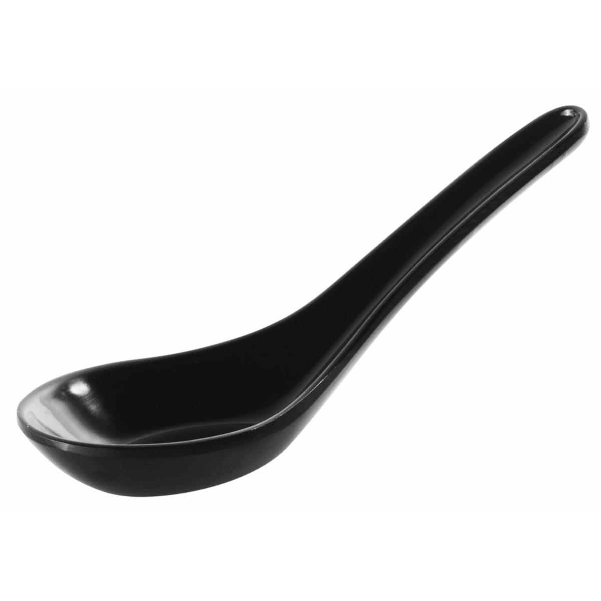 Cucchiaio fingerfood cm 13,5x4,5 easy black&white melamina nero