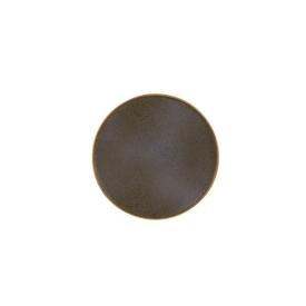 Piatto fondo cm 22,5 moon filo oro F 1672 8053369013442